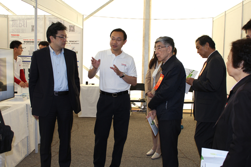 東芝參加清華大學(xué)&ldquo;挑戰杯&rdquo;科技展