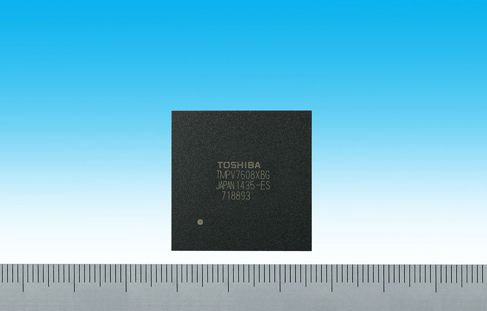 “Visconti?4”圖像識別處理器（封裝尺寸：27 mm × 27 mm）